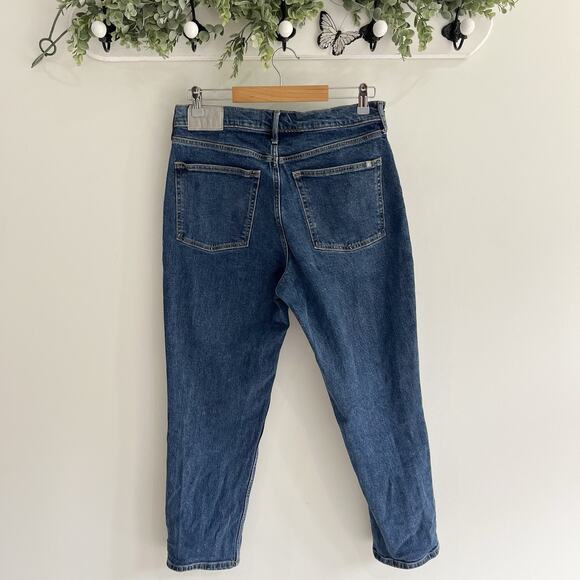 Everlane The Original Cheeky Jean Medium Wash Size 30 Crop W0978 - Picture 2 of 3